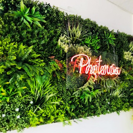 Mur vegetal artificiel brise vue Prairie color66