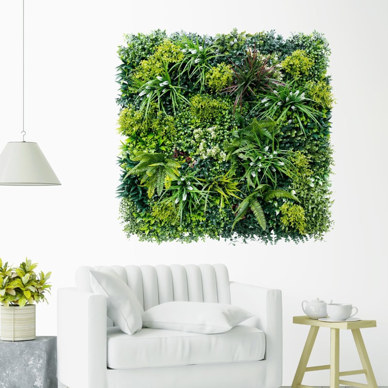 Mur vegetal artificiel brise vue Luxury2