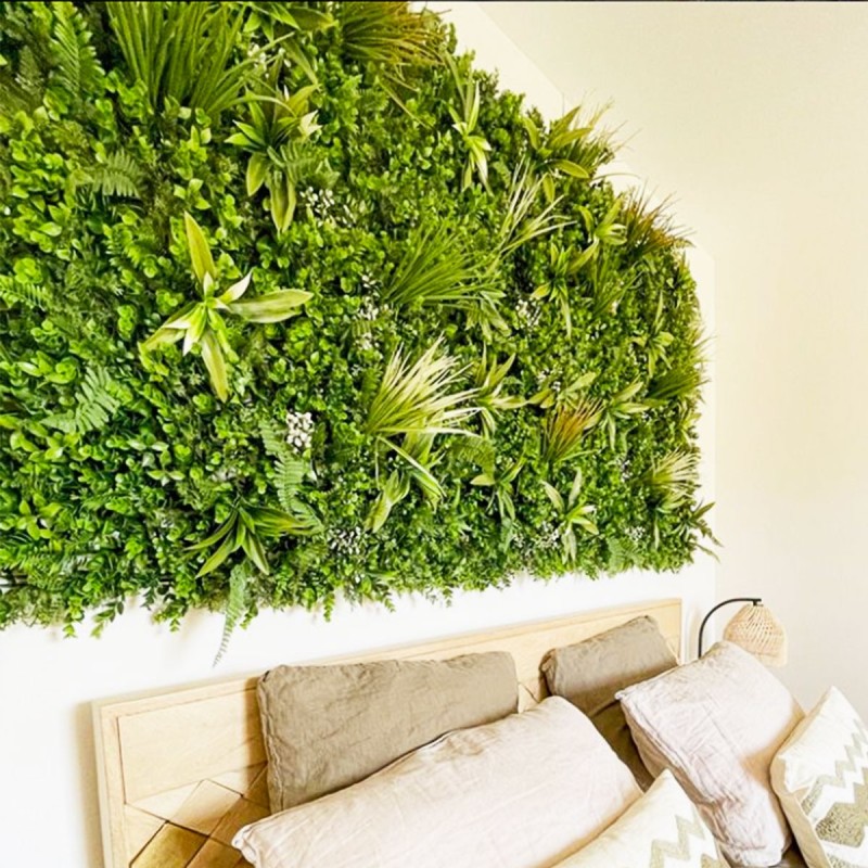 Mur vegetal artificiel brise vue Savane 15