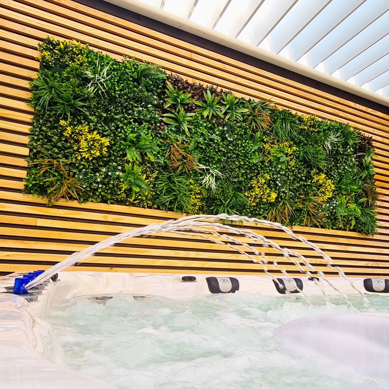 Mur vegetal artificiel brise vue Jungle 8