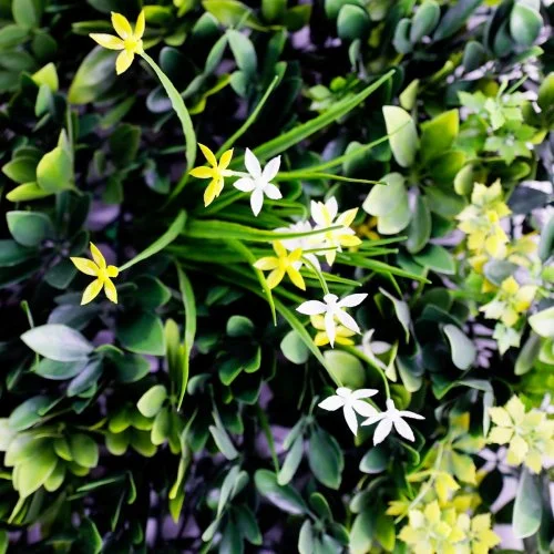 Green Mur vegetal artificiel verdoyant et Dense plaque 1x1 6