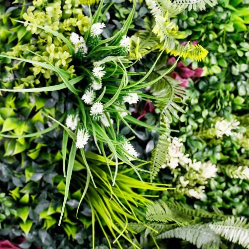 Mur vegetal artificiel brise vue Luxury