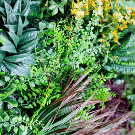 Life Mur vegetal artificiel prix/m² Couleur Vive et Mixte 6