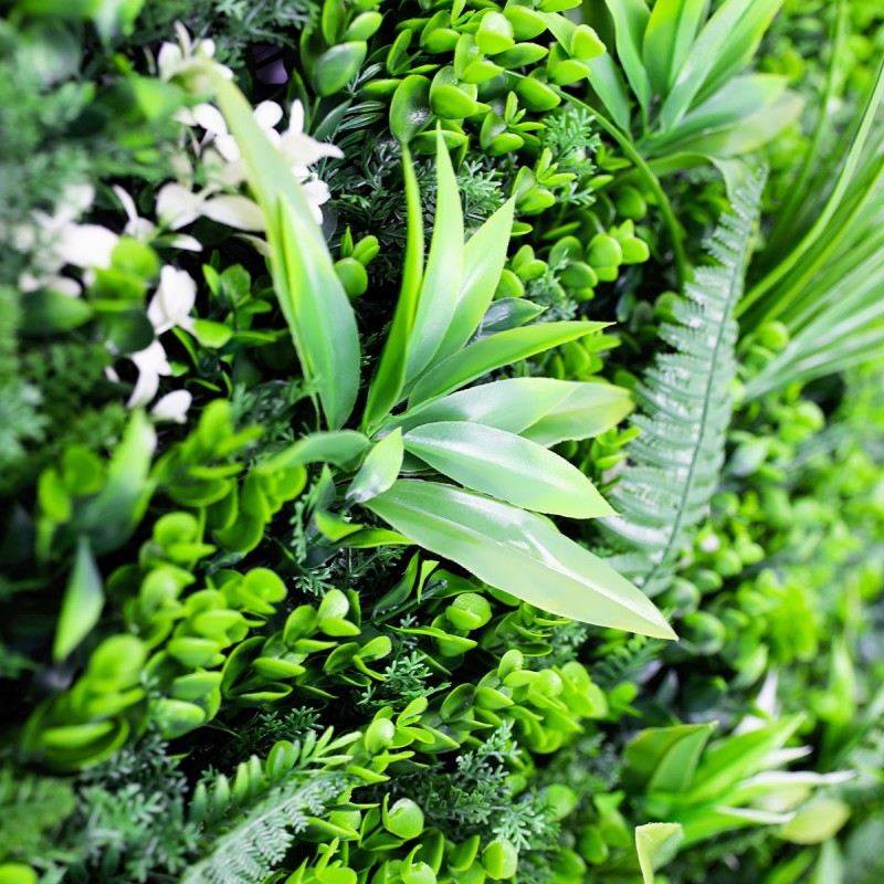 Mur vegetal artificiel brise vue Savane 10