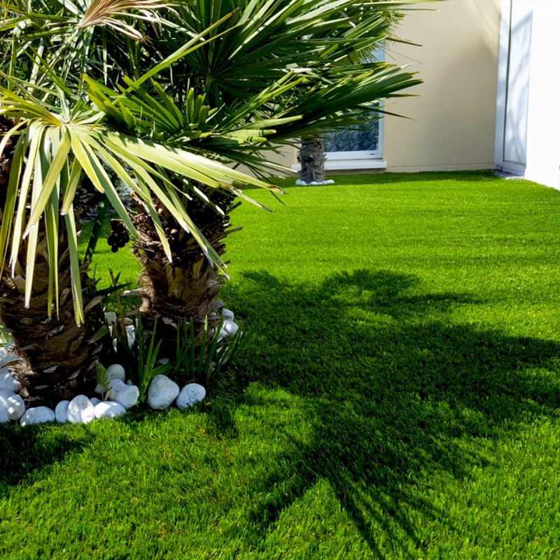 Fausse herbe impressionnante Lille 45mm, look naturel