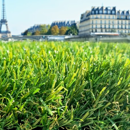 Gazon synthétique Adore / Paris 52 mm, pelouse artificielle haute et ultra dense