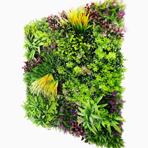 Mur vegetal artificiel brise vue Wood Colors5