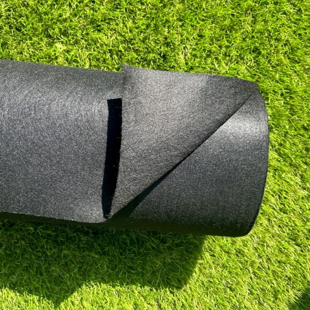 150grs 1.5Mx25M soit 37.50m2 Rouleau de Géotextile NOIR MGS 6