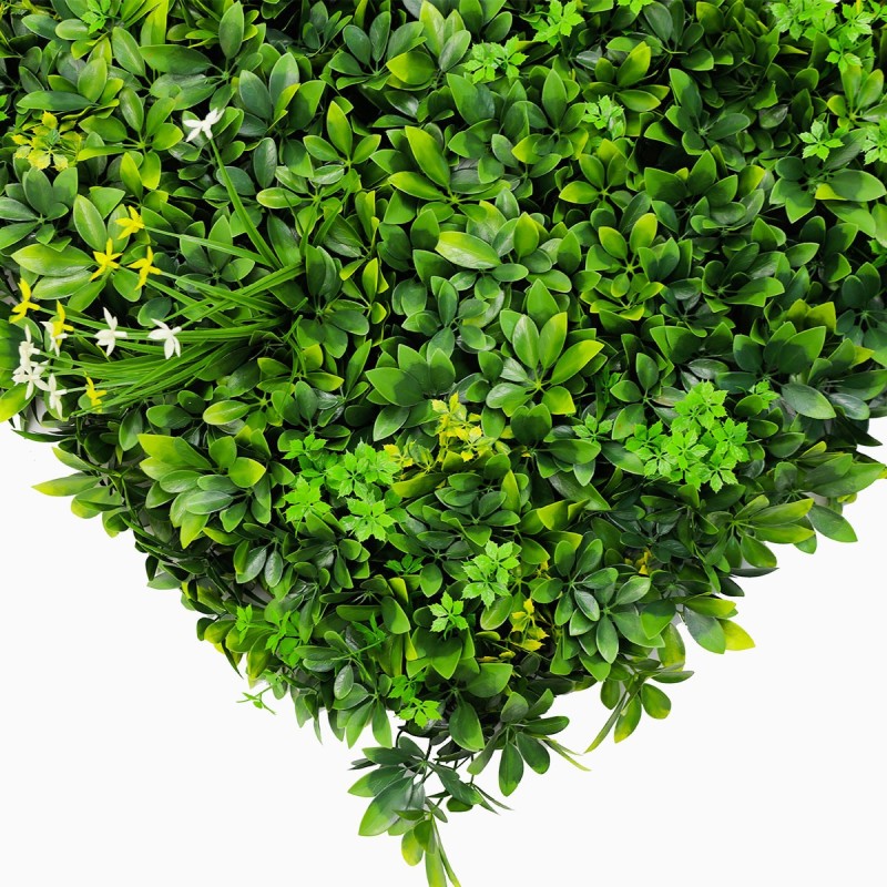 Mur Vegetal Artificiel verdure green MGS Plaque de 1M x 1M9