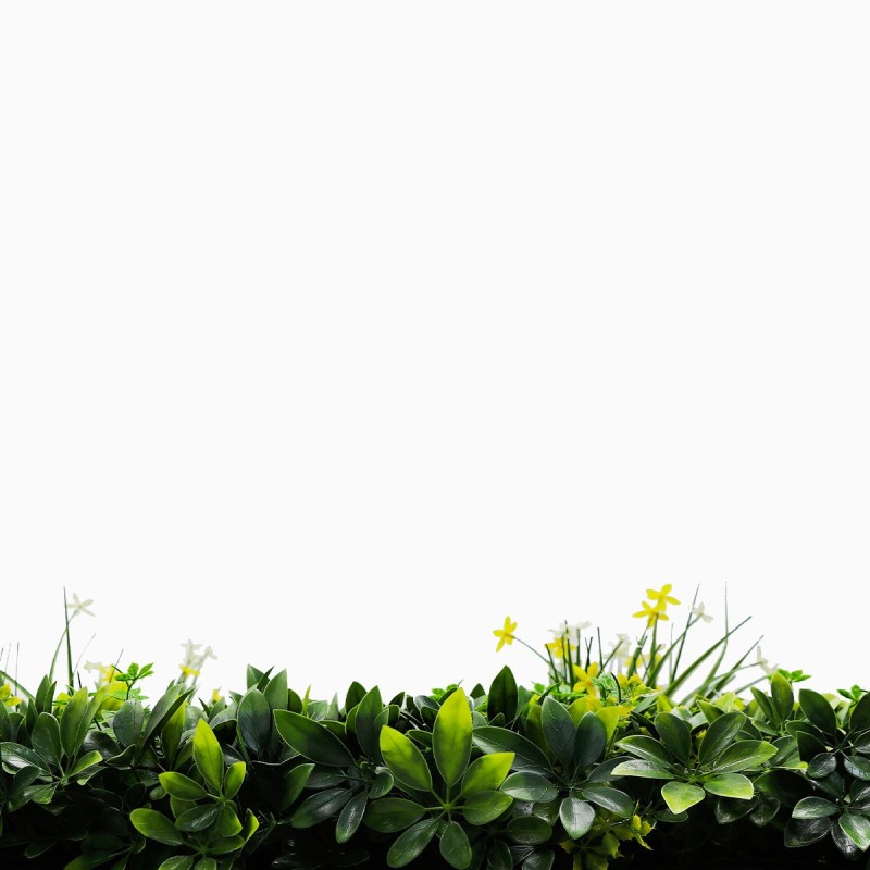 Mur Vegetal Artificiel verdure green MGS Plaque de 1M x 1M 10