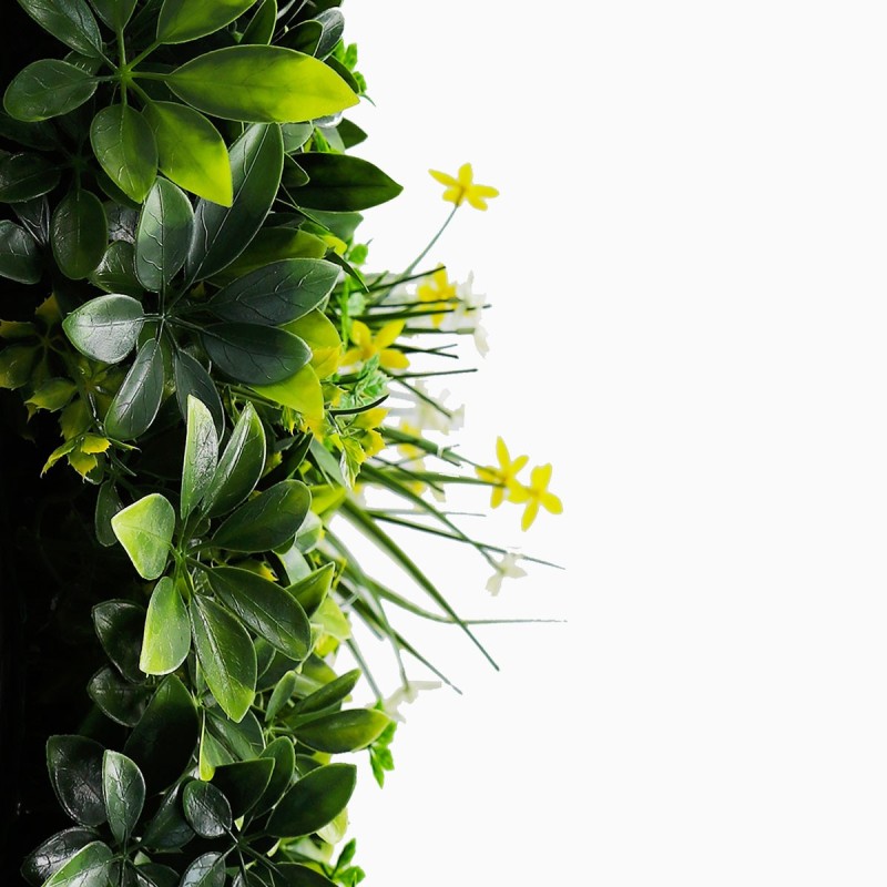 Mur Vegetal Artificiel verdure green MGS Plaque de 1M x 1M 11