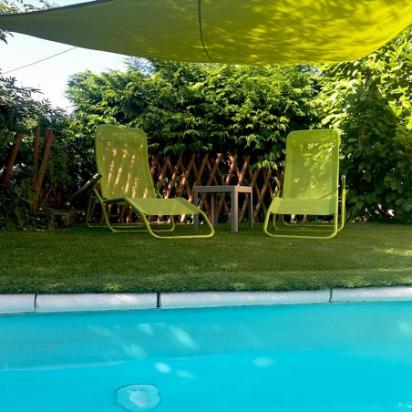 Faux gazon haut de gamme Robusto Saint Étienne 35mm pour espaces extérieurs