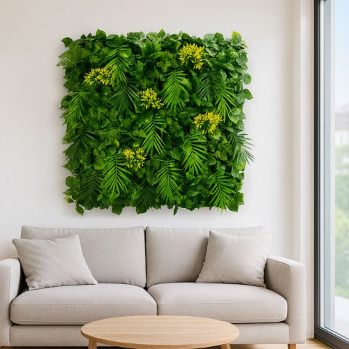 Exotik mur végétal artificiel luxe 1m²