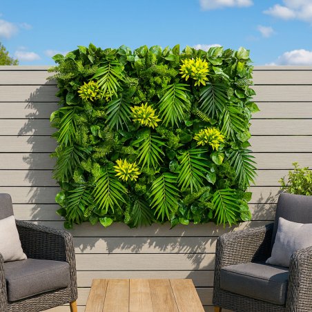 Exotik panneau végétal artificiel luxe modulable 1m²