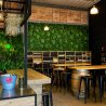 Exemple en interieur du Mur vegetal artificiel brise vue Exotik