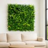 Mur végétal artificiel dense, Vegetal Chic, décoration intérieure réaliste