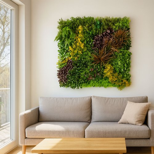 Mur végétal artificiel Life MGS, décoration intérieure moderne
