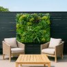 Mur vegetal artificiel brise vue Luxury
