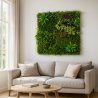 Prairie-Color mur végétal artificiel couleurs vives intérieur salon 1m²