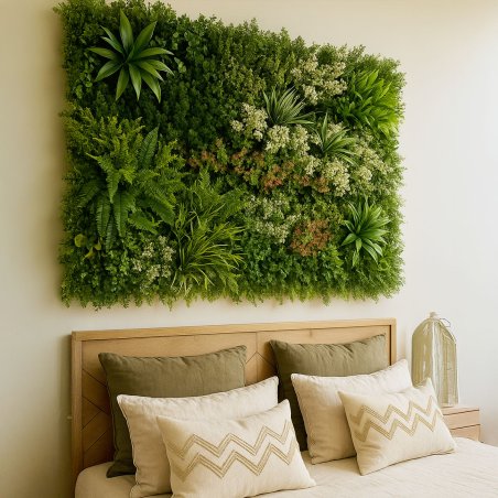 Prairie-Color Mur Vegetal Artificiel