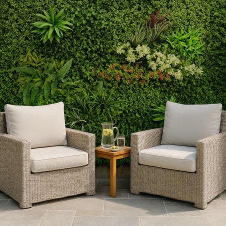 Panneau Prairie-Color mur végétal synthétique jardin balcon 1x1m