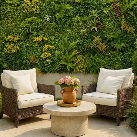 Mur vegetal artificiel brise vue Jungle
