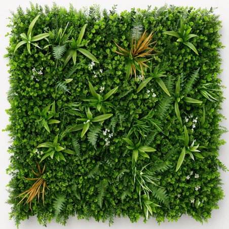 Mur vegetal artificiel brise vue Savane