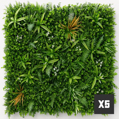 Mur vegetal artificiel brise vue Savane