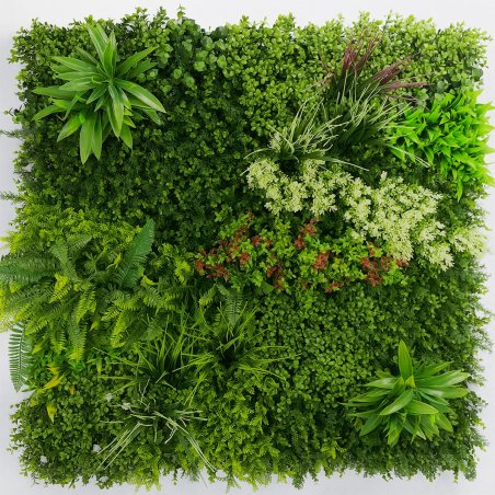 Prairie-Color Mur Vegetal Artificiel