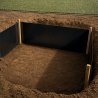 Barrière anti rhizomes anti racines pose gazon synthétique