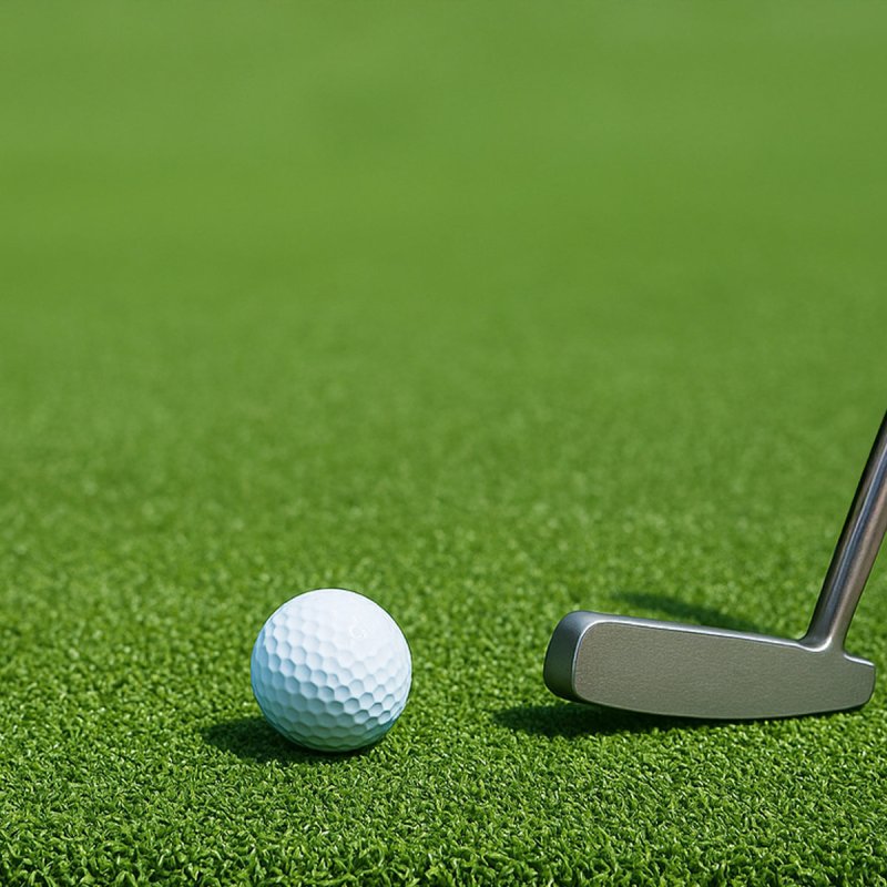 Pelouse artificielle golf résistante 15 mm, découpe 2 mètres