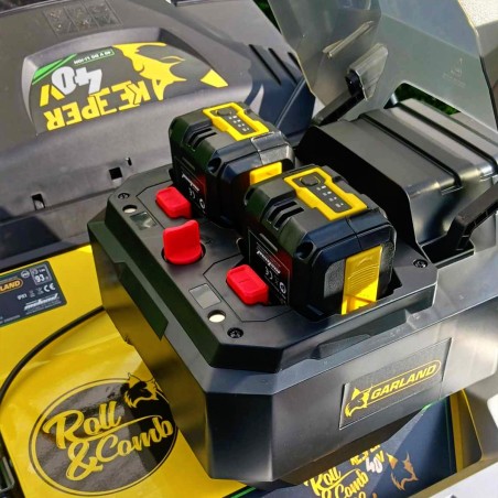 Chargeur rapide pour batterie Li-ion d’outils d’entretien de pelouse artificielle