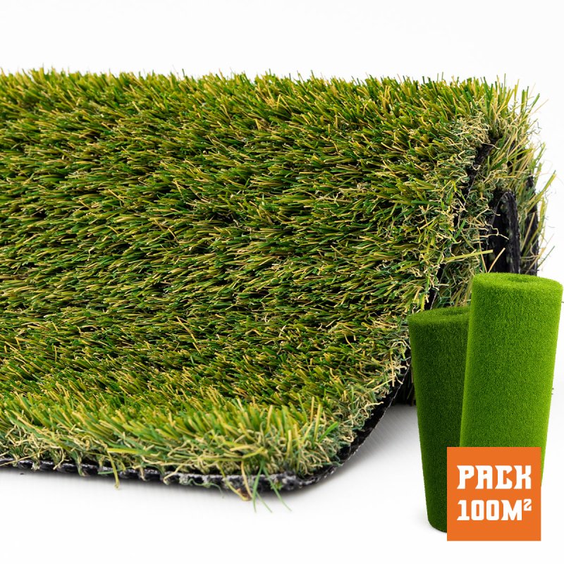 Gazon synthétique Robusto Saint Étienne 35mm, robuste et durable