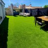 Gazon synthétique Impression Lille 45mm - Haut de gamme pour jardin, hyper réaliste