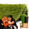 pack avec accessoires Gazon synthétique et Pelouse Synthétique Net / Rock multi directionnel 50m2