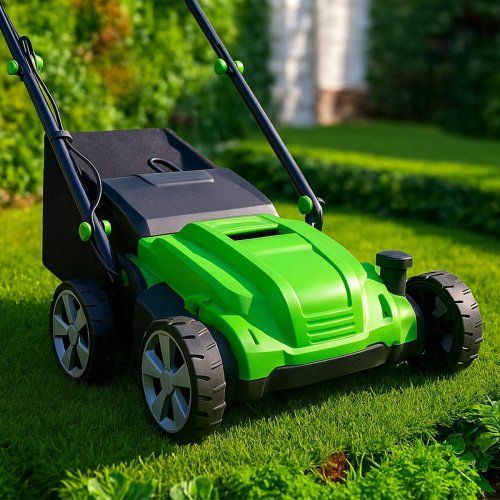 Brosse électrique aspirante 1500W pour revitaliser et dépoussiérer le gazon synthétique