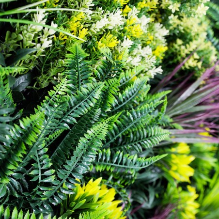 Tropic mur végétal artificiel décoratif lot de 5