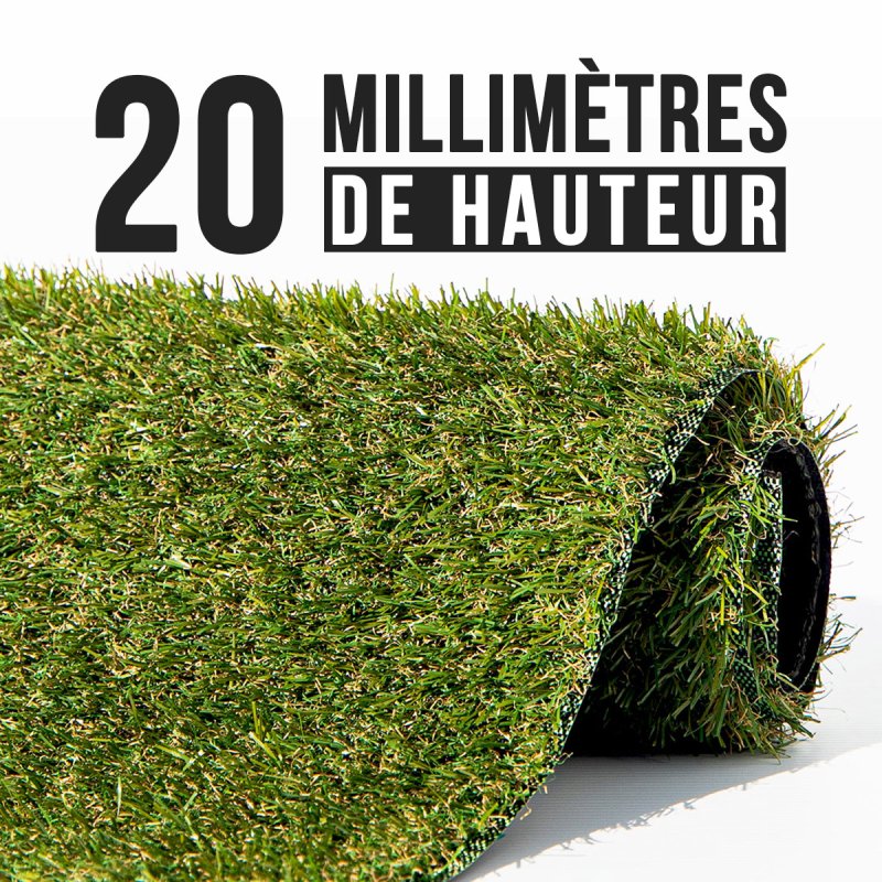 Gazon Synthetique 20mm 3m2