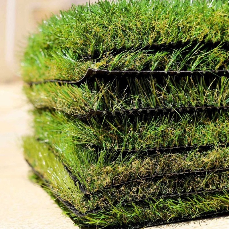 Échantillon Géant de Gazon Synthétique et Pelouse Synthétique