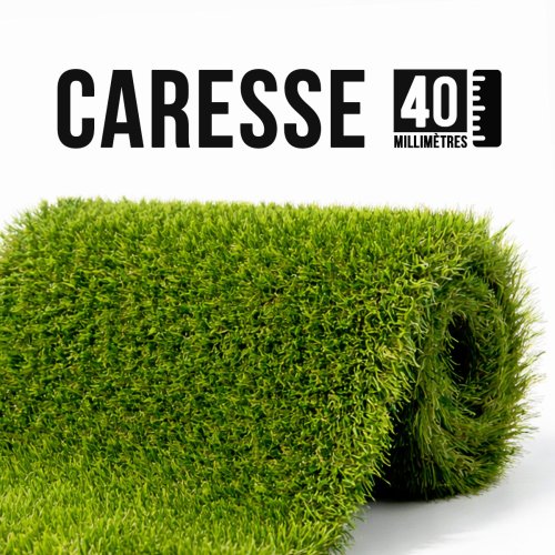 Gazon Synthetique Caresse / Bordeaux 40mm