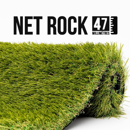 Gazon synthétique et Pelouse Synthétique Net / Rock multi directionnel