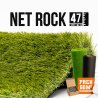 pack avec accessoires Gazon synthétique et Pelouse Synthétique Net / Rock multi directionnel 50m2