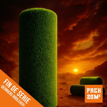fin de serie Gazon Synthétique Impression Lille Et Pelouse Synthétique 20M2 promo