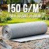 Rouleau de Géotextile 150grs 1.5Mx10ML