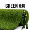 Gazon synthétique 15 mm spécial golf en rouleau largeur 2 m