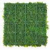 Dos panneau Prairie-Color mur végétal artificiel clipsable 1m²
