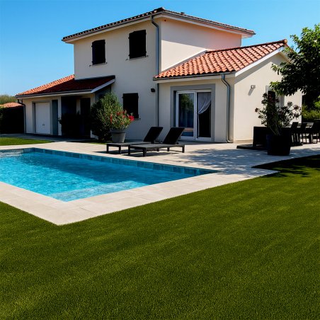 Pelouse artificielle Robusto 38 mm – solidité pro, charme Saint-Étienne