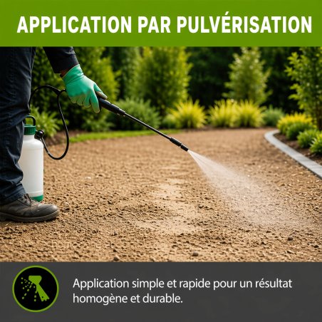 Green Block, fixateur sable et gravier 5 kilos rendement 20 m²