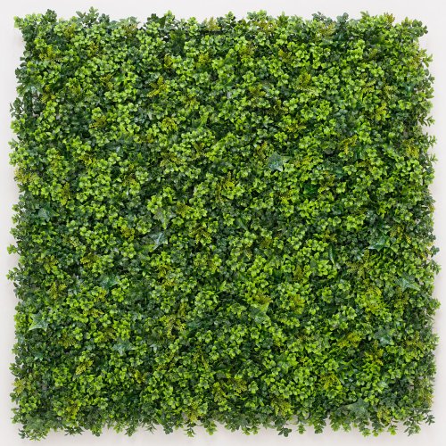 Feuillage artificiel lierre mur végétal brise vue dense occultant 1x1m
