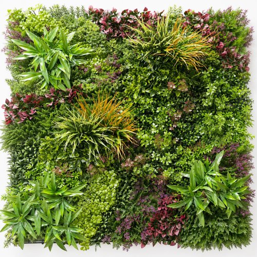 Mur vegetal artificiel brise vue Wood Colors